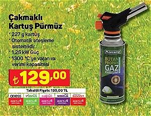 Orcamp Çakmaklı Kartuş Pürmüz 227 g image
