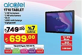 Alcatel 1T10 Tablet 16 GB Dahili Hafıza 10 inç image