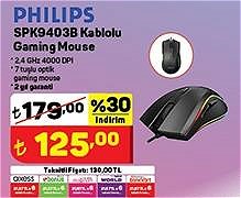 Philips SPK9403B Kablolu Gaming Mouse image