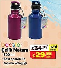 Beestar Çelik Matara 500 ml image