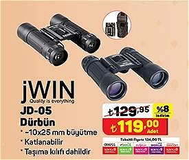 Jwin JD-05 Dürbün 10x25 mm image