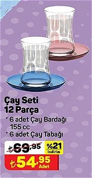 Lav Çay Seti 12 Parça image