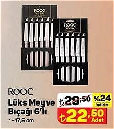 Rooc Lüks Meyve Bıçağı 6'lı image