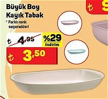 Hobby Life Büyük Boy Kayık Tabak  image