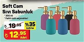 Soft Cam Sıvı Sabunluk 300 ml image