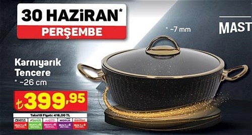 Master Chef Karnıyarık Tencere 26 cm image