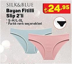 Silk&Blue Bayan Fitilli Slip 2'li image