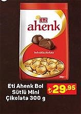 Eti Ahenk Bol Sütlü Mini Çikolata 300 g image