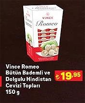 Vince Romeo Bütün bademli ve Dolgulu Hindistan Cevizi Topları 150 g image