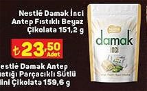 Nestle Damak İnci Antep Fıstıklı Beyaz Çikolata 151,2 g image