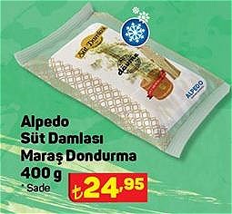 Alpedo Süt Damlası Maraş Dondurma 400 g image