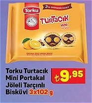 Torku Turtacık Mini Portakal Jöleli Tarçınlı Bisküvi 3x10 g image