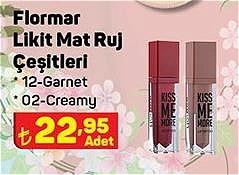 Flormar Likit Mat Ruj Çeşitleri  image