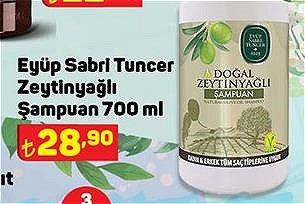 Eyüp Sabri Tuncer Zeytinyağlı Şampuan 700 ml image