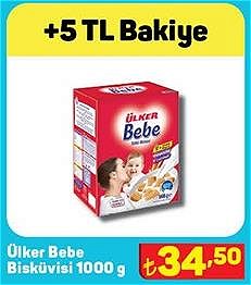 Ülker Bebe Bisküvisi 1000 g image