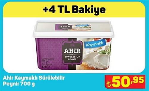 Ahir Kaymaklı Sürülebilir Peynir 700 g image