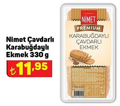 Nimet Çavdarlı Karabuğdaylı Ekmek 330 g image