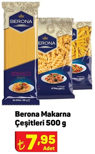 Berona Makarna Çeşitleri 500 g image