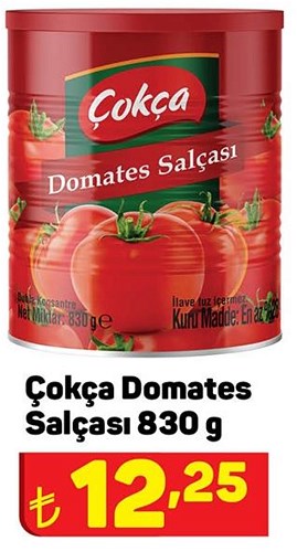 Çokça Domates Salçası 830 g image