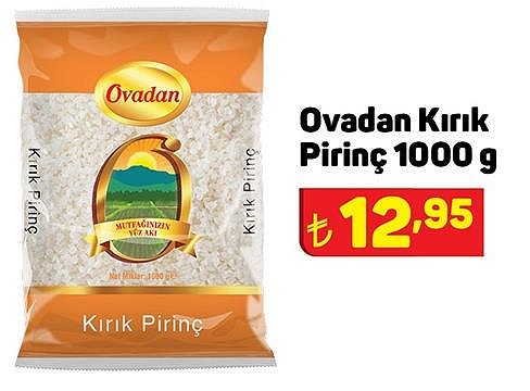 Ovadan Kırık Pirinç 1000 g image