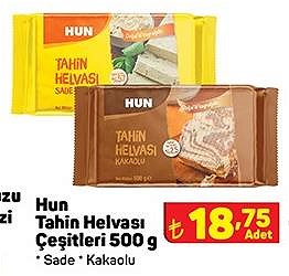 Hun Tahin Helvası Çeşitleri 500 g image