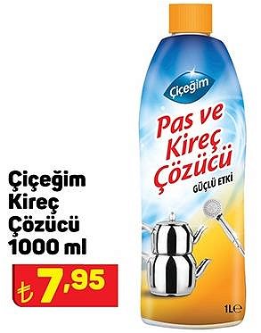 Çiçeğim Kireç Çözücü 1000 ml image