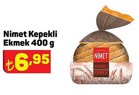 Nimet Kepekli Ekmek 400 g image