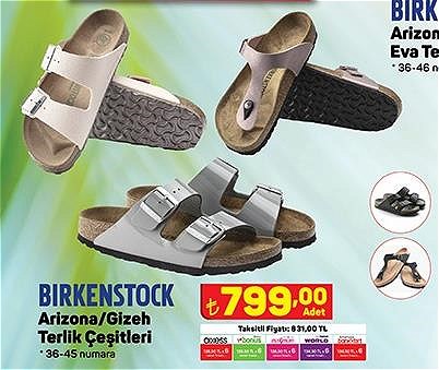 Birkenstock Arizona/Gizeh Terlik Çeşitleri image