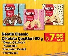 Nestle Classic Çikolata Çeşitleri 60 g image