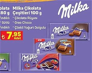 Milka Çikolata Çeşitleri 100 g image