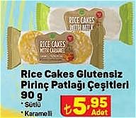 Rice Cakes Glutensiz Pirinç Patlağı Çeşitleri 90 g image