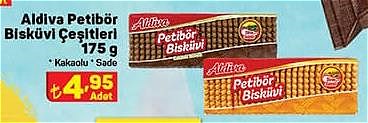 Aldiva Petibör Bisküvi Çeşitleri 175 g image