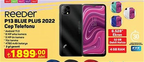 Reeder P13 Blue Plus 2022 32 GB Cep Telefonu image