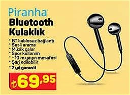 Piranha Bluetooth Kulaklık image