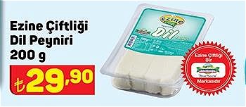 Tahsildaroğlu Ezine Çiftliği Dil Peyniri 200 g image