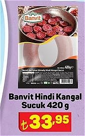 Banvit Hindi Kangal Sucuk 420 g image