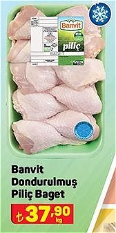 Banvit Dondurulmuş Piliç Baget Kg image