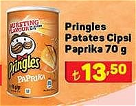 Pringles Patates Cipsi Paprika 70 g image