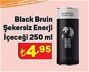 Black Bruin Şekersiz Enerji İçeceği 250 ml image