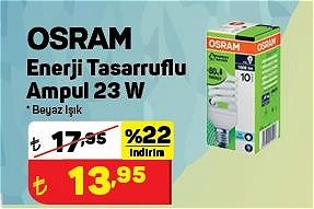 Osram Enerji Tasarruflu Ampul 23 W image