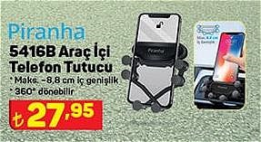 Piranha 5416B Araç İçi Telefon Tutucu image