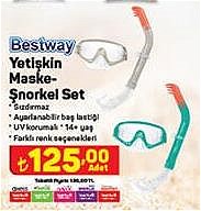 Bestway Yetişkin Maske-Şnorkel Set image