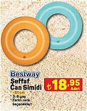 Bestway Şeffaf Can Simidi 51 cm image