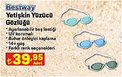 Bestway Yetişkin Yüzücü Gözlüğü  image