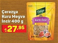 Çerezya Kuru Meyve İncir 400 g image