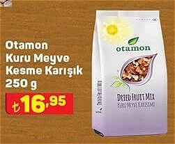 Otamon Kuru Meyve Kesme Karışık 250 g image