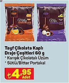 Tayf Çikolata Kaplı Draje Çeşitleri 60 g image