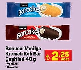 Bonucci Vanilya Kremalı Kek Bar Çeşitleri 40 g image