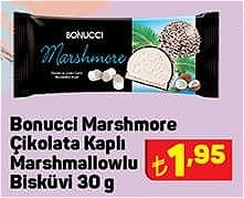 Bonucci Marshmore Çikolata Kaplı Marshmallowlu Bisküvi 30 g image