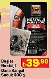 Beşler Nostalji Dana Kangal Sucuk 300 g image